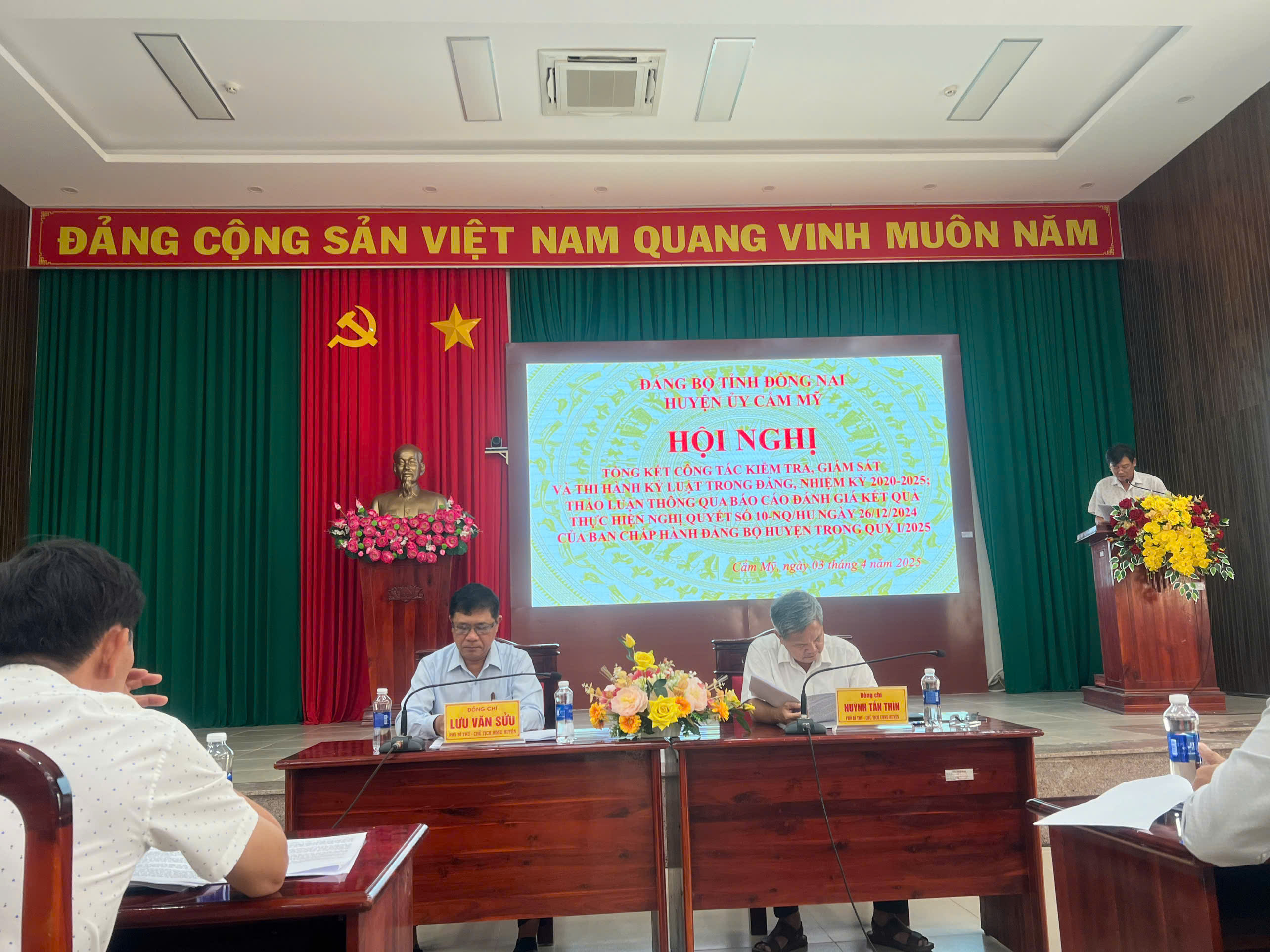 Hội nghị công tác kiểm tra, giám sát nhiệm kỳ 2020-2025